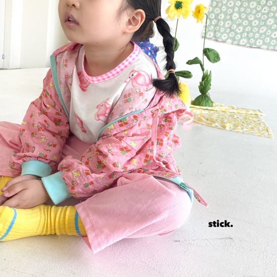 STICK - Korean Children Fashion - #Kfashion4kids - My Friend Hoody Zip-up - 5