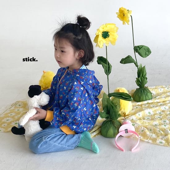 STICK - Korean Children Fashion - #Kfashion4kids - My Friend Hoody Zip-up - 6