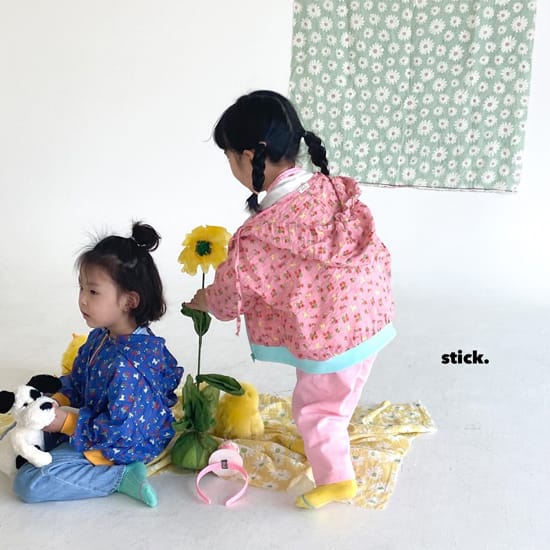 STICK - Korean Children Fashion - #Kfashion4kids - My Friend Hoody Zip-up - 7