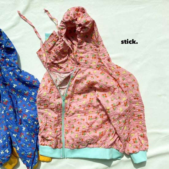 STICK - Korean Children Fashion - #Kfashion4kids - My Friend Hoody Zip-up - 8