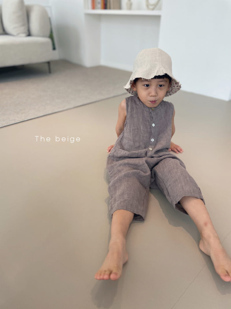 THE BEIGE - Korean Children Fashion - #Kfashion4kids - Linen Jumpsuit - 5