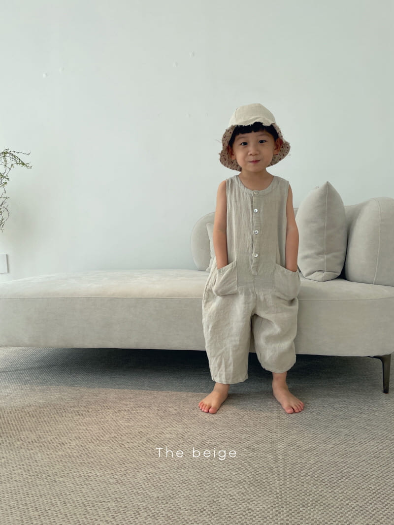 THE BEIGE - Korean Children Fashion - #Kfashion4kids - Linen Jumpsuit - 7