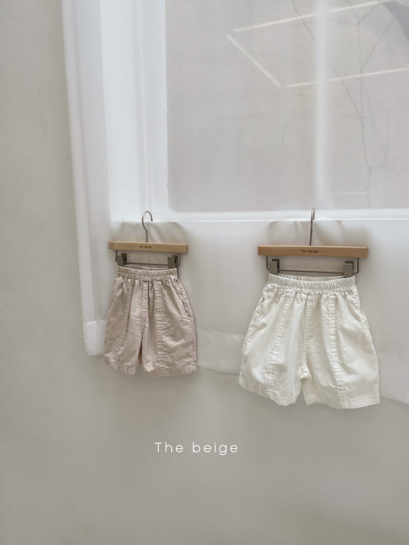 THE BEIGE - Korean Children Fashion - #Kfashion4kids - Circle Fabric Hemp Shorts - 3