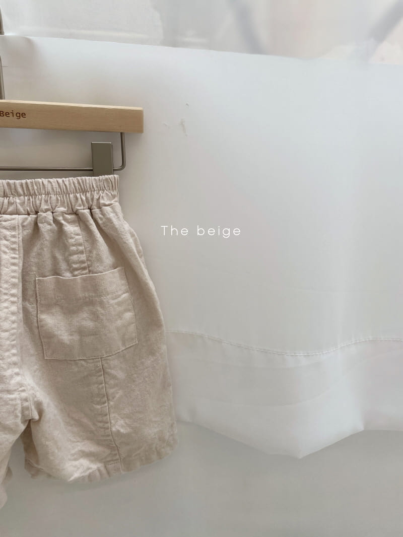 THE BEIGE - Korean Children Fashion - #Kfashion4kids - Circle Fabric Hemp Shorts - 5