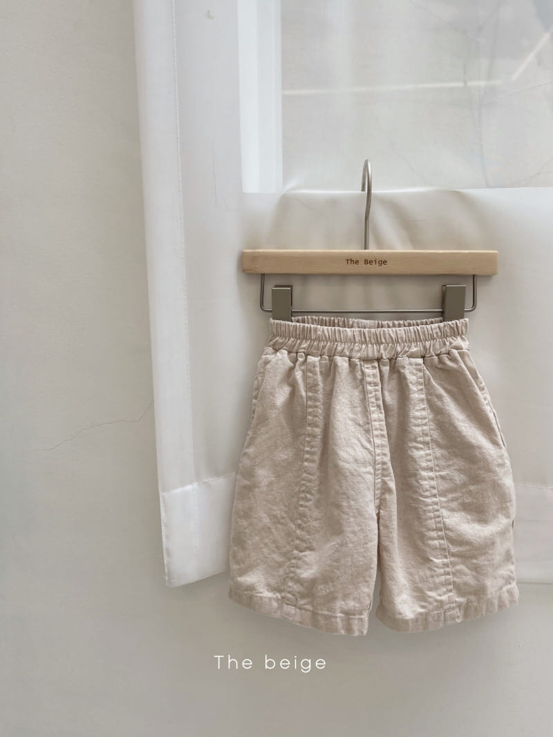 THE BEIGE - Korean Children Fashion - #Kfashion4kids - Circle Fabric Hemp Shorts - 7