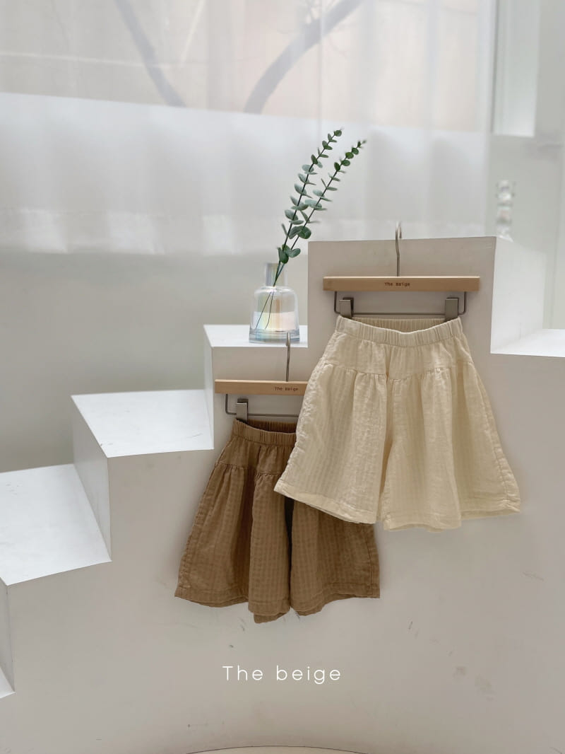 THE BEIGE - Korean Children Fashion - #Kfashion4kids - Shirring Skirt Pants