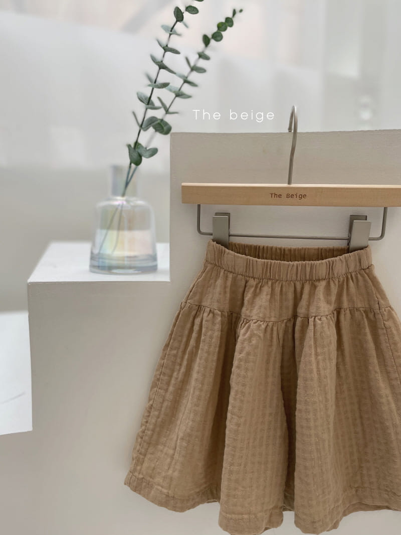 THE BEIGE - Korean Children Fashion - #Kfashion4kids - Shirring Skirt Pants - 3