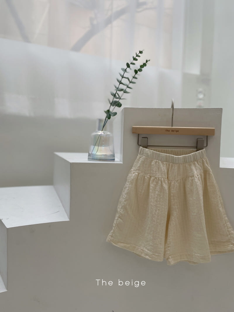 THE BEIGE - Korean Children Fashion - #Kfashion4kids - Shirring Skirt Pants - 4
