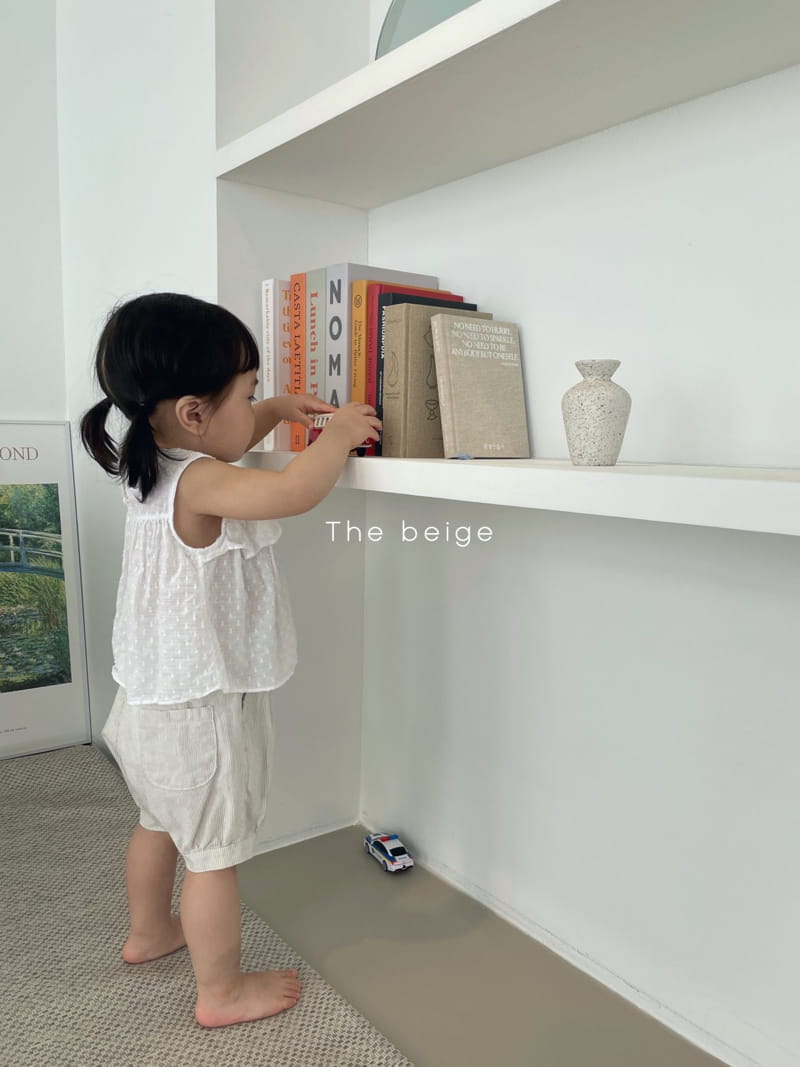 THE BEIGE - Korean Children Fashion - #Kfashion4kids - Frill Point Sleeveless - 5