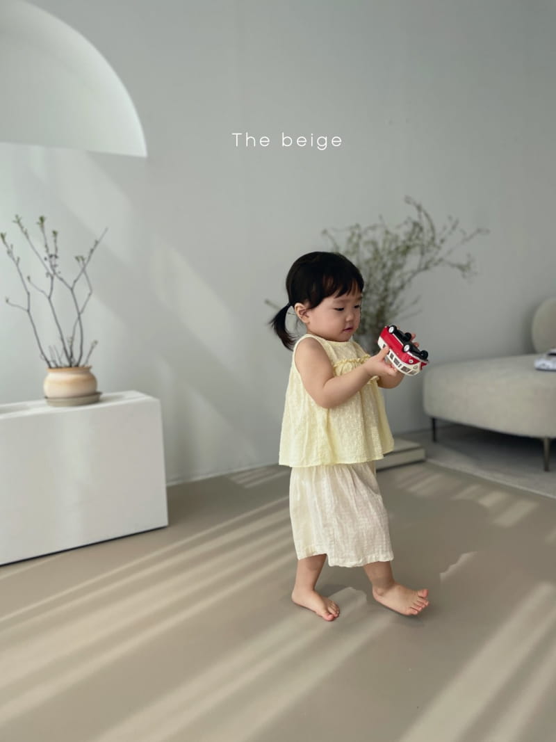 THE BEIGE - Korean Children Fashion - #Kfashion4kids - Frill Point Sleeveless - 7