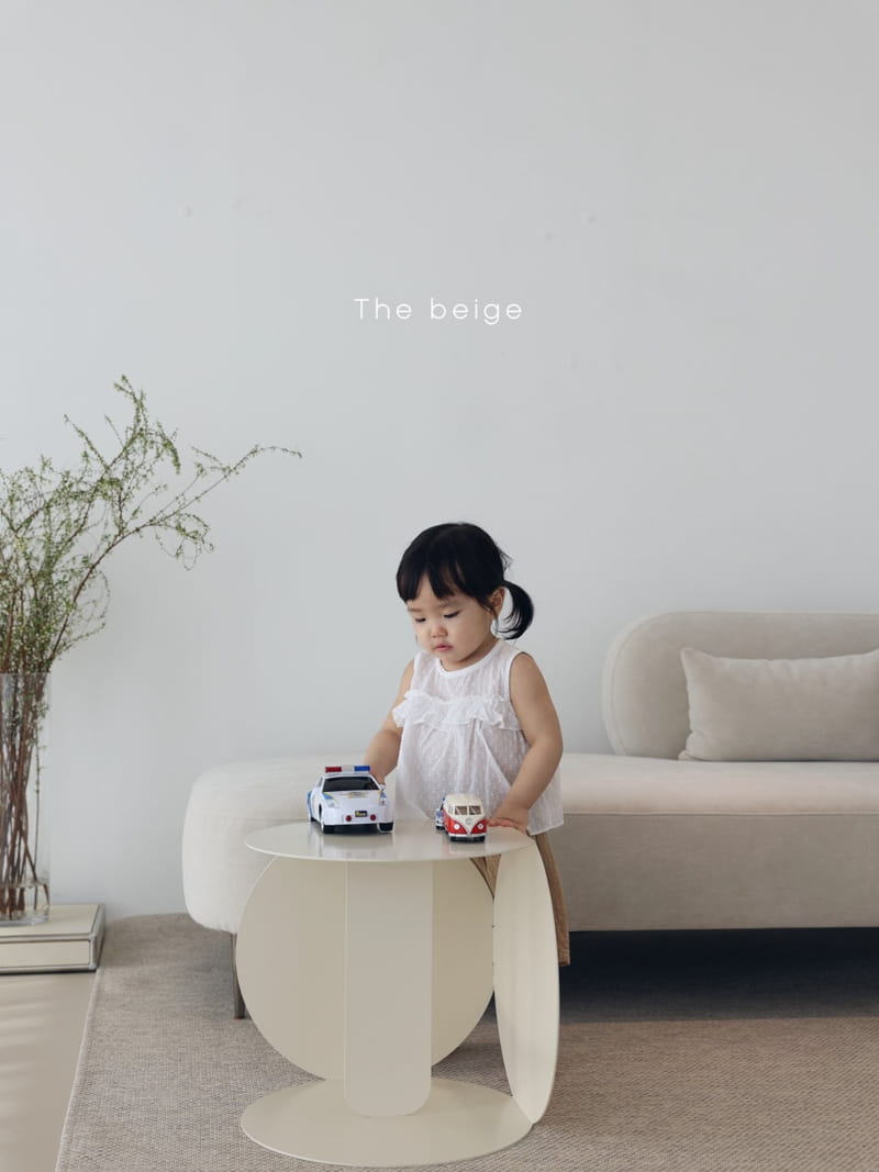 THE BEIGE - Korean Children Fashion - #Kfashion4kids - Frill Point Sleeveless - 9