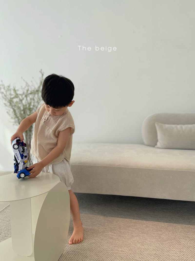 THE BEIGE - Korean Children Fashion - #Kfashion4kids - Linen Loom Tee - 2
