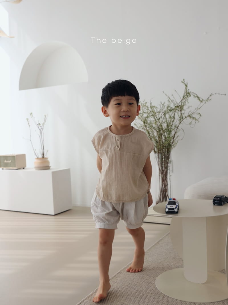 THE BEIGE - Korean Children Fashion - #Kfashion4kids - Linen Loom Tee - 5
