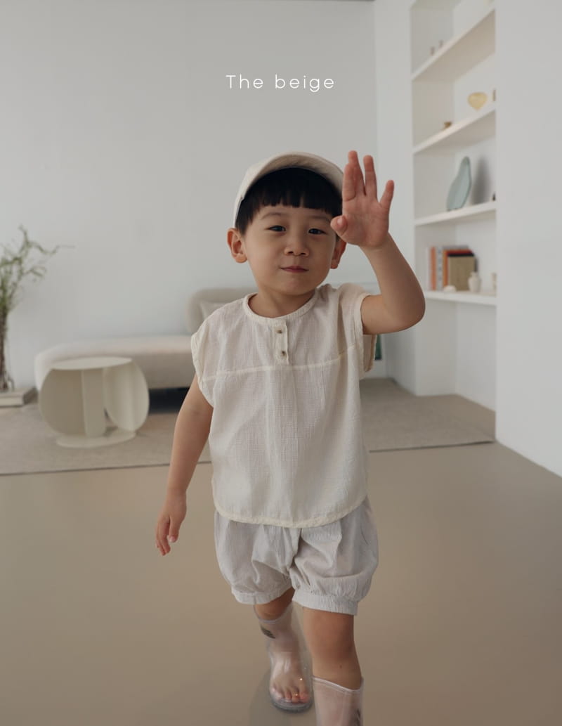 THE BEIGE - Korean Children Fashion - #Kfashion4kids - Linen Loom Tee - 6