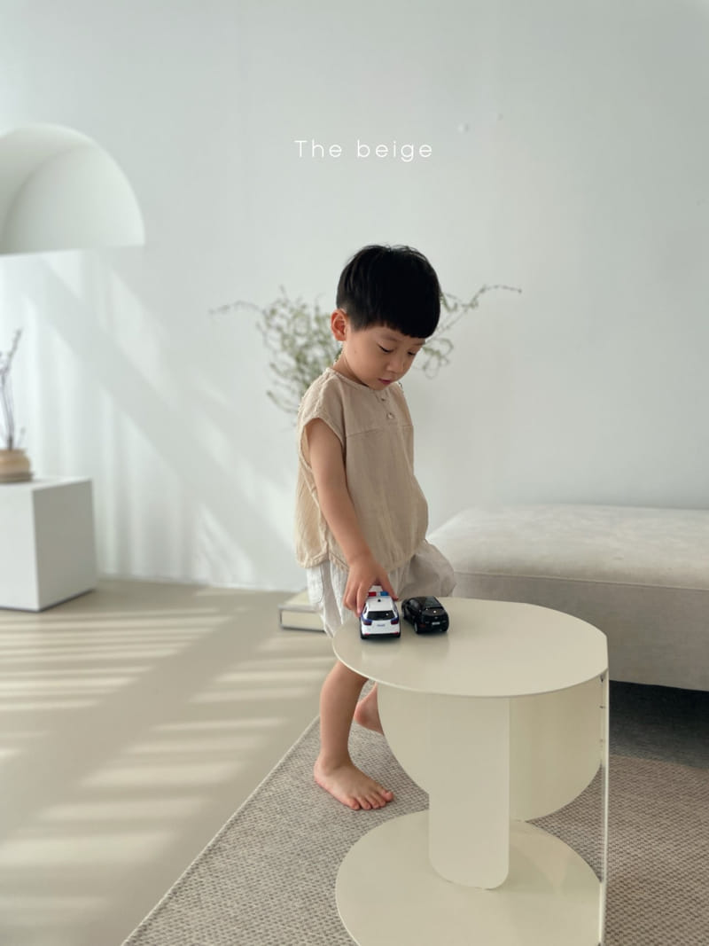 THE BEIGE - Korean Children Fashion - #Kfashion4kids - Linen Loom Tee - 9