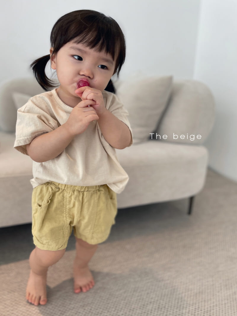 THE BEIGE - Korean Children Fashion - #Kfashion4kids - Shoulder Button Tee - 3