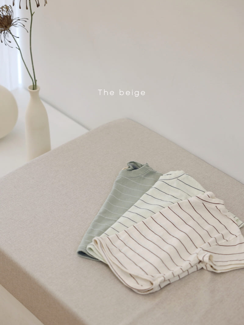 THE BEIGE - Korean Children Fashion - #Kfashion4kids - Stripes Tee