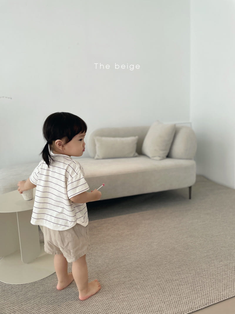 THE BEIGE - Korean Children Fashion - #Kfashion4kids - Stripes Tee - 12