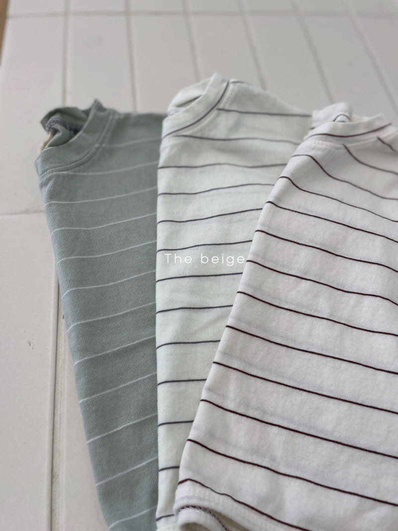THE BEIGE - Korean Children Fashion - #Kfashion4kids - Stripes Tee - 2