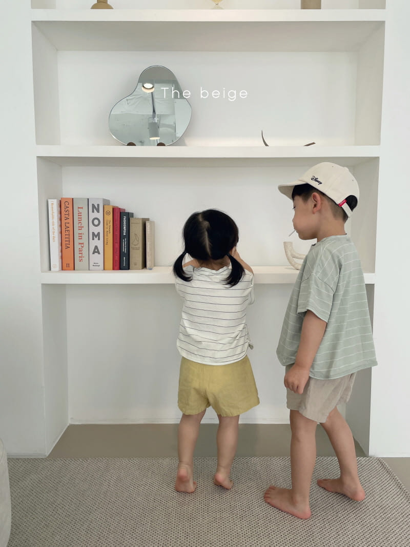 THE BEIGE - Korean Children Fashion - #Kfashion4kids - Stripes Tee - 8