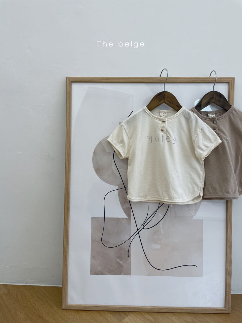THE BEIGE - Korean Children Fashion - #Kfashion4kids - Painting Short Sleeve Tee
