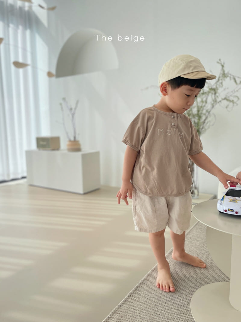 THE BEIGE - Korean Children Fashion - #Kfashion4kids - Painting Short Sleeve Tee - 7