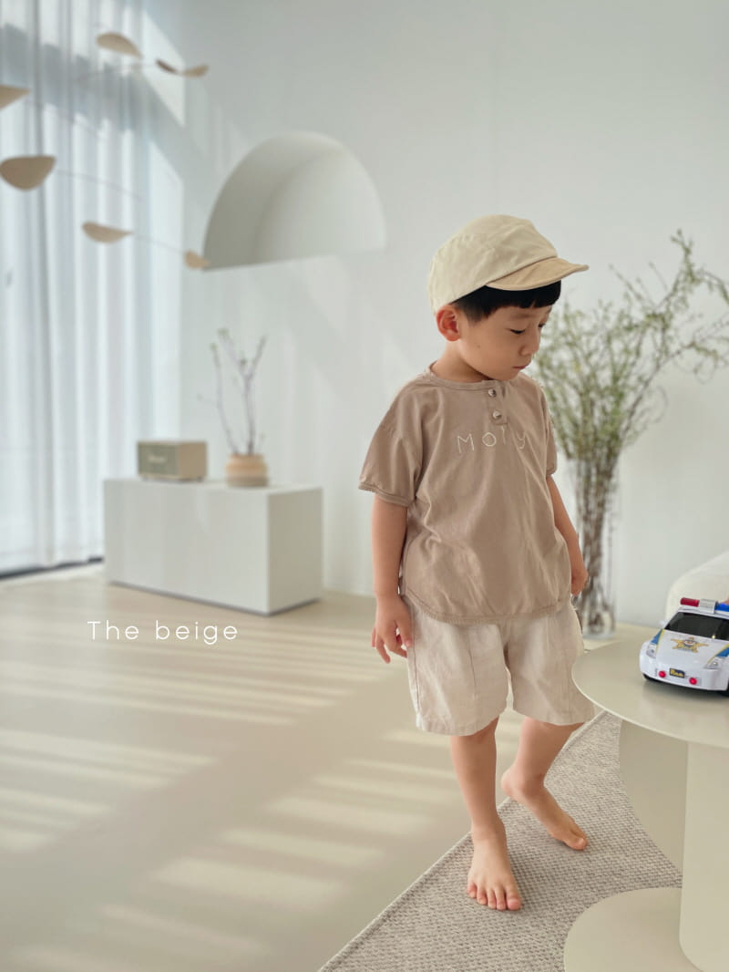 THE BEIGE - Korean Children Fashion - #Kfashion4kids - Painting Short Sleeve Tee - 8