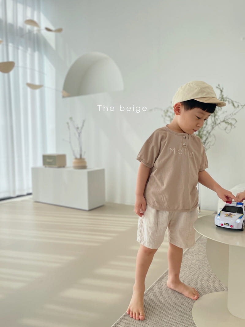 THE BEIGE - Korean Children Fashion - #Kfashion4kids - Painting Short Sleeve Tee - 9