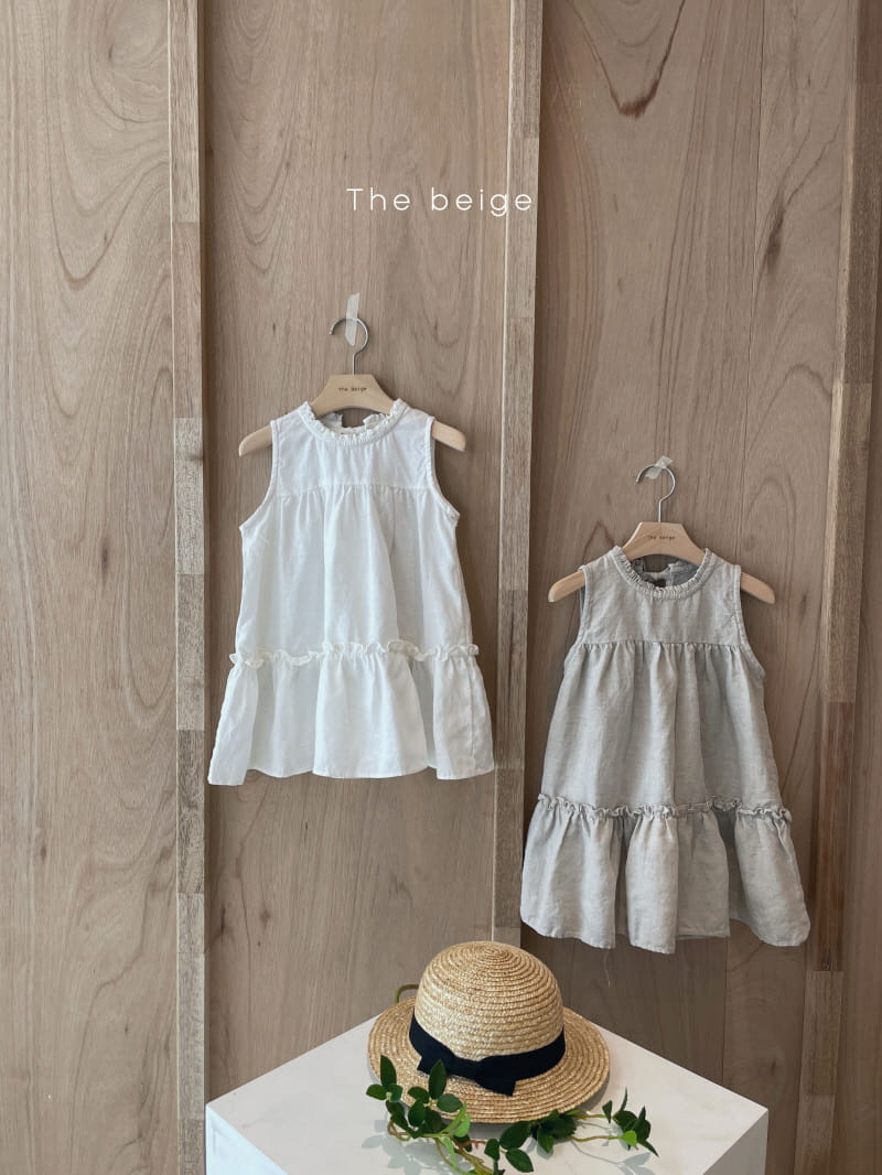 THE BEIGE - Korean Children Fashion - #Kfashion4kids - Frill Cancan One-piece - 2