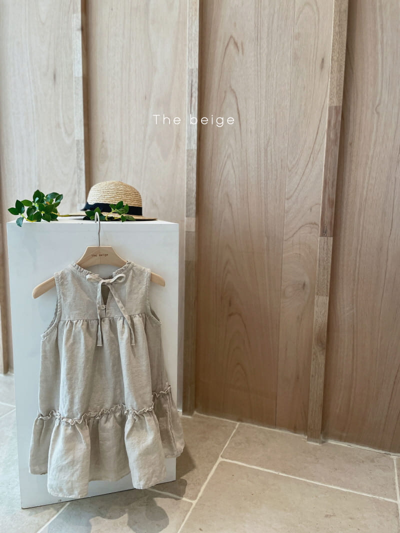 THE BEIGE - Korean Children Fashion - #Kfashion4kids - Frill Cancan One-piece - 3