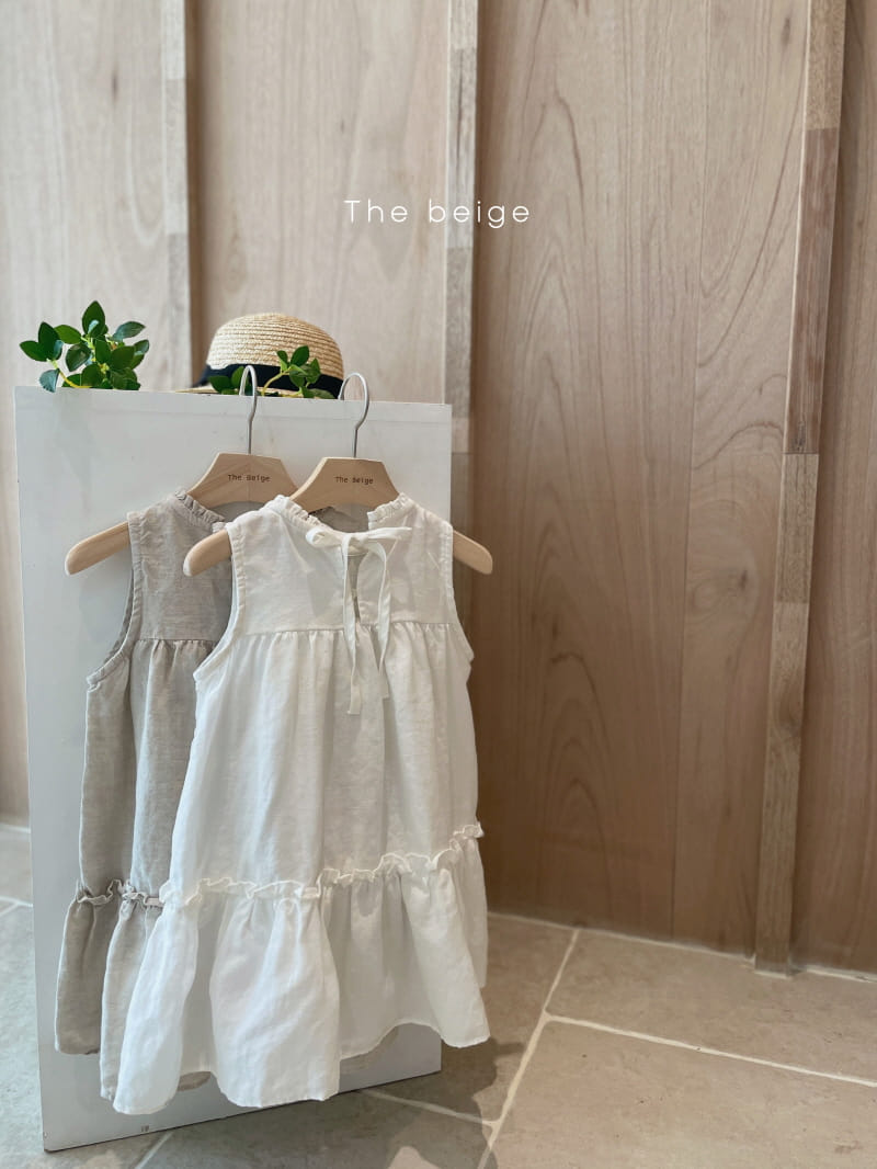 THE BEIGE - Korean Children Fashion - #Kfashion4kids - Frill Cancan One-piece - 4