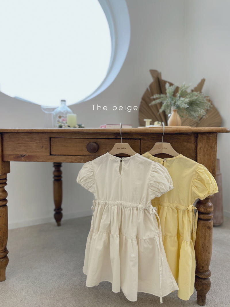 THE BEIGE - Korean Children Fashion - #Kfashion4kids - Waist String One-pieece - 2