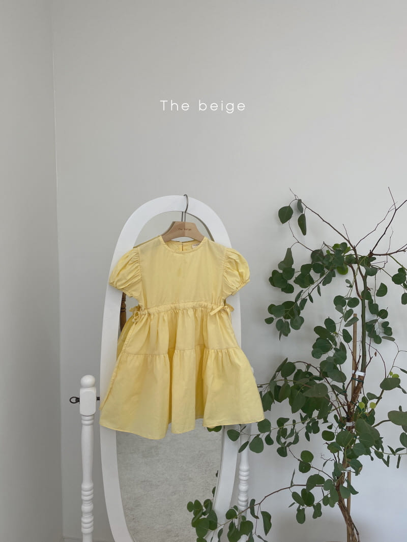 THE BEIGE - Korean Children Fashion - #Kfashion4kids - Waist String One-pieece - 4