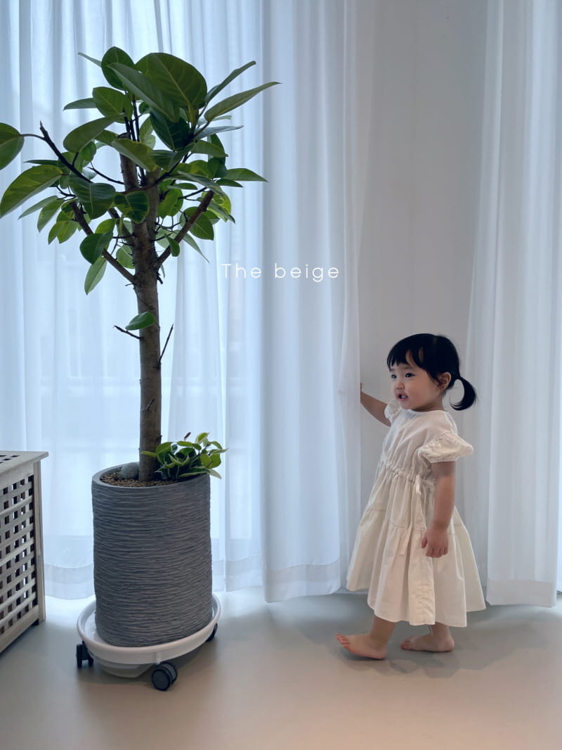 THE BEIGE - Korean Children Fashion - #Kfashion4kids - Waist String One-pieece - 8