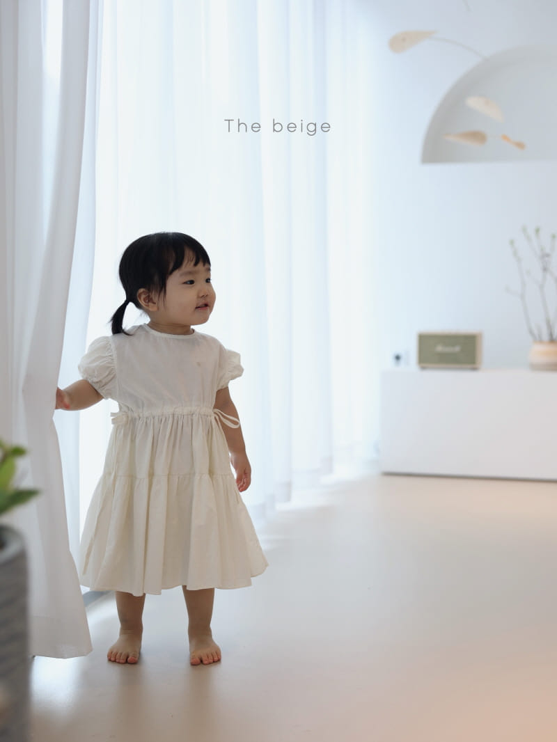 THE BEIGE - Korean Children Fashion - #Kfashion4kids - Waist String One-pieece - 9