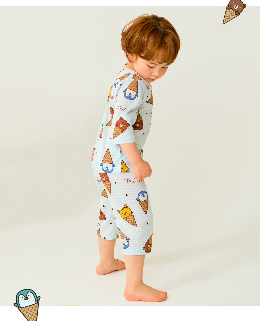 TTASOM - Korean Children Fashion - #Kfashion4kids - Animal Corn Easywear - 4