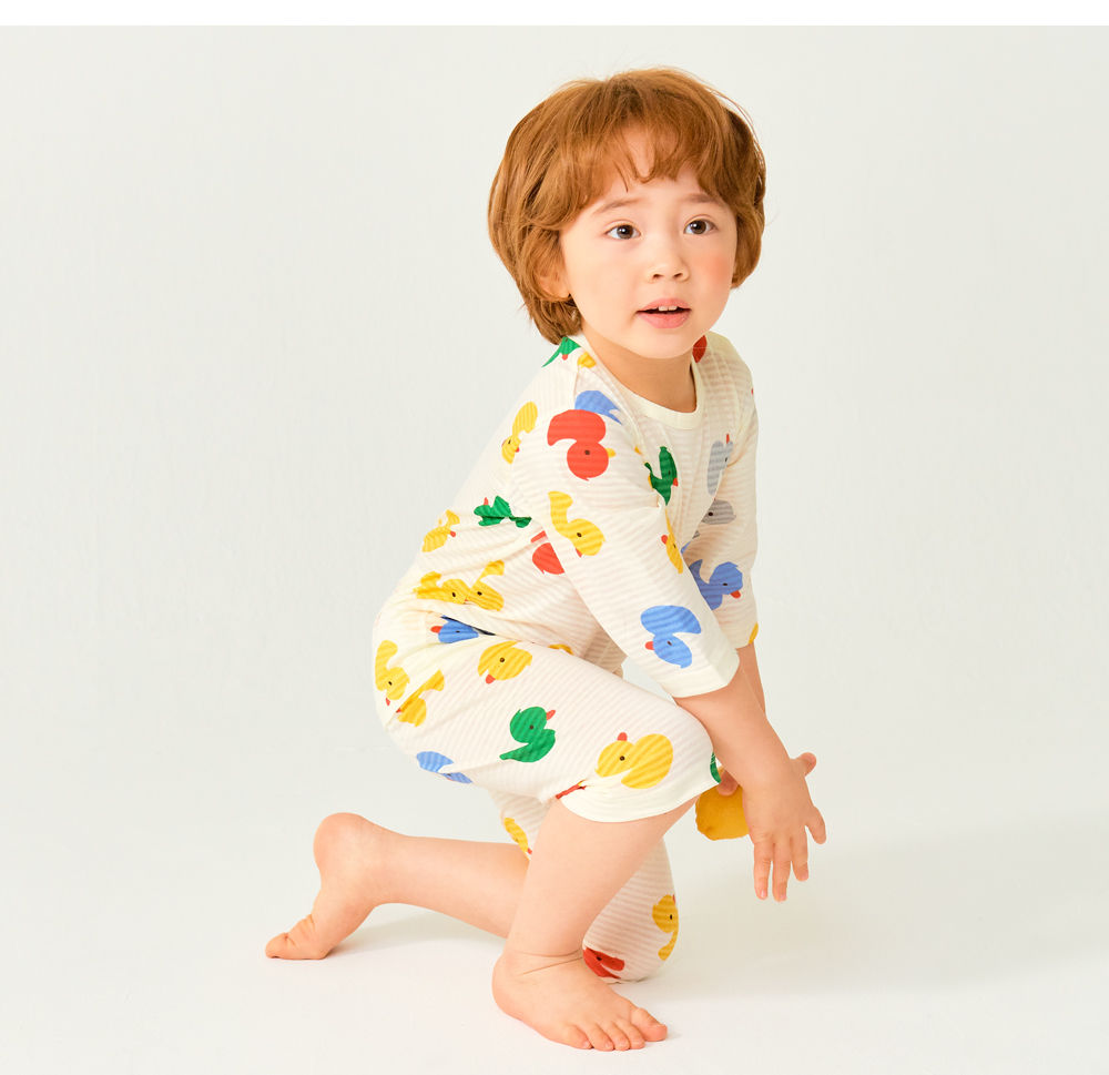 TTASOM - Korean Children Fashion - #Kfashion4kids - Mini Duck Easywear - 4