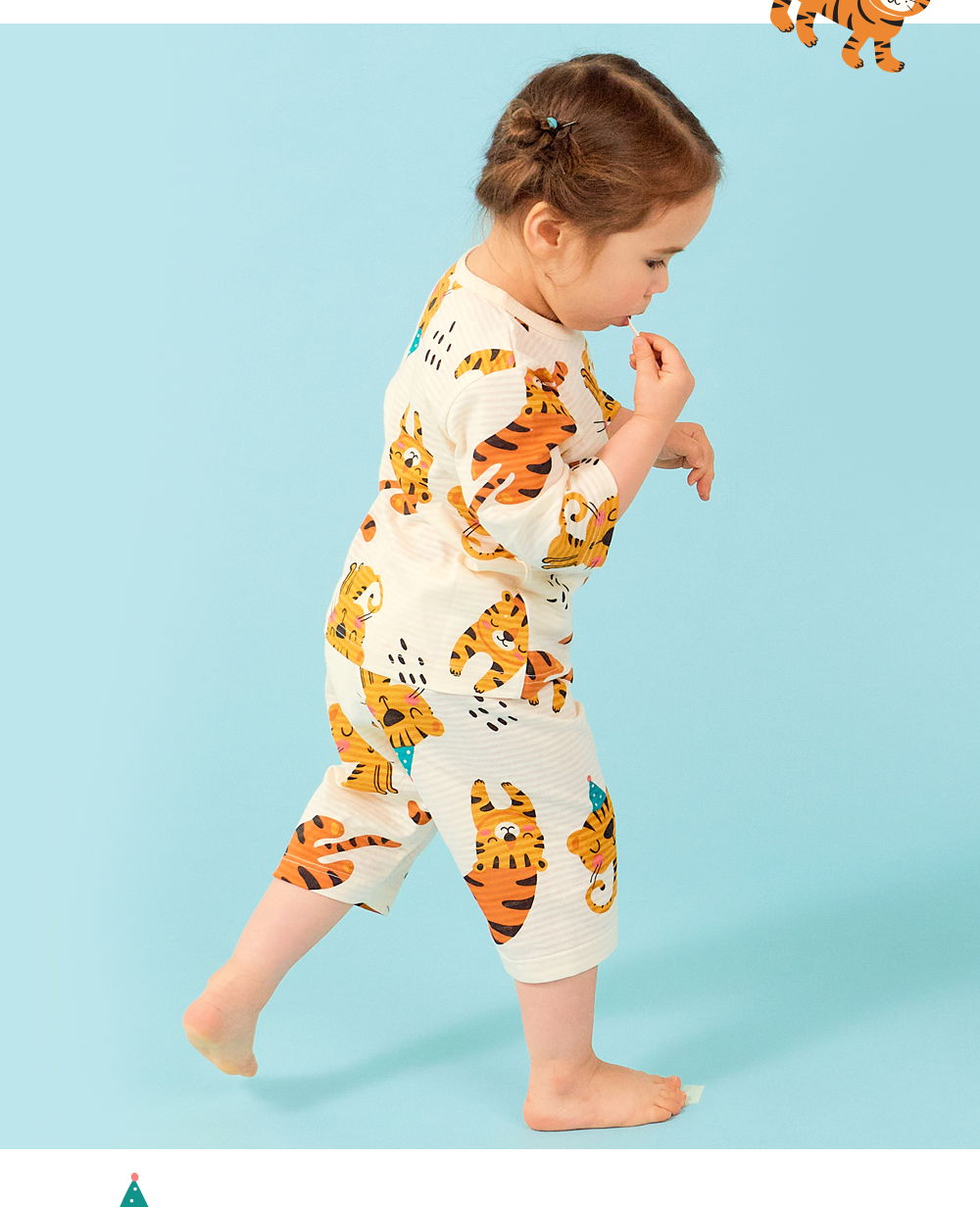 TTASOM - Korean Children Fashion - #Kfashion4kids - Tiger Easywear - 6