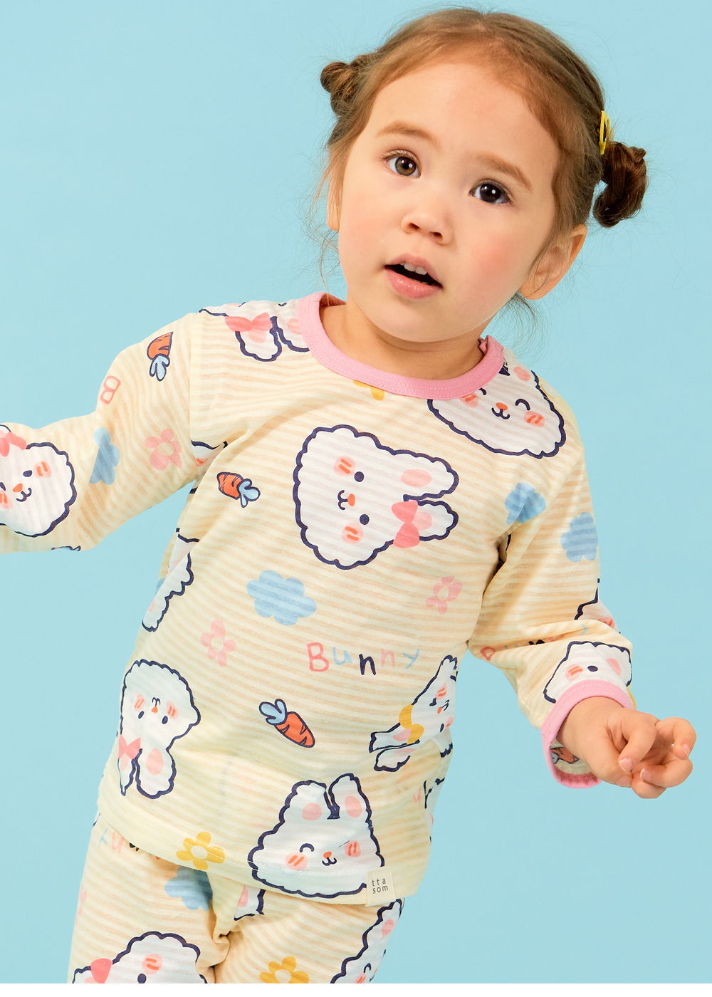 TTASOM - Korean Children Fashion - #Kfashion4kids - Soft Rabbit Easywear - 3