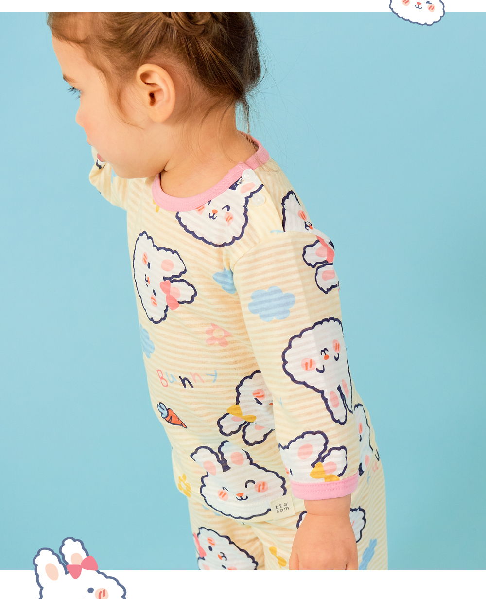 TTASOM - Korean Children Fashion - #Kfashion4kids - Soft Rabbit Easywear - 6