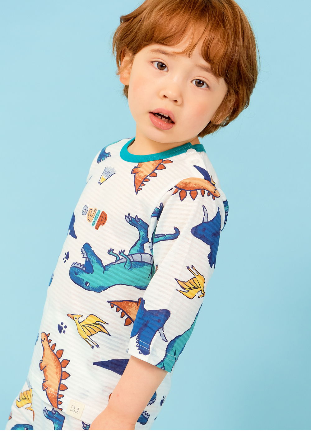 TTASOM - Korean Children Fashion - #Kfashion4kids - Find Dinosaur Easywear - 3