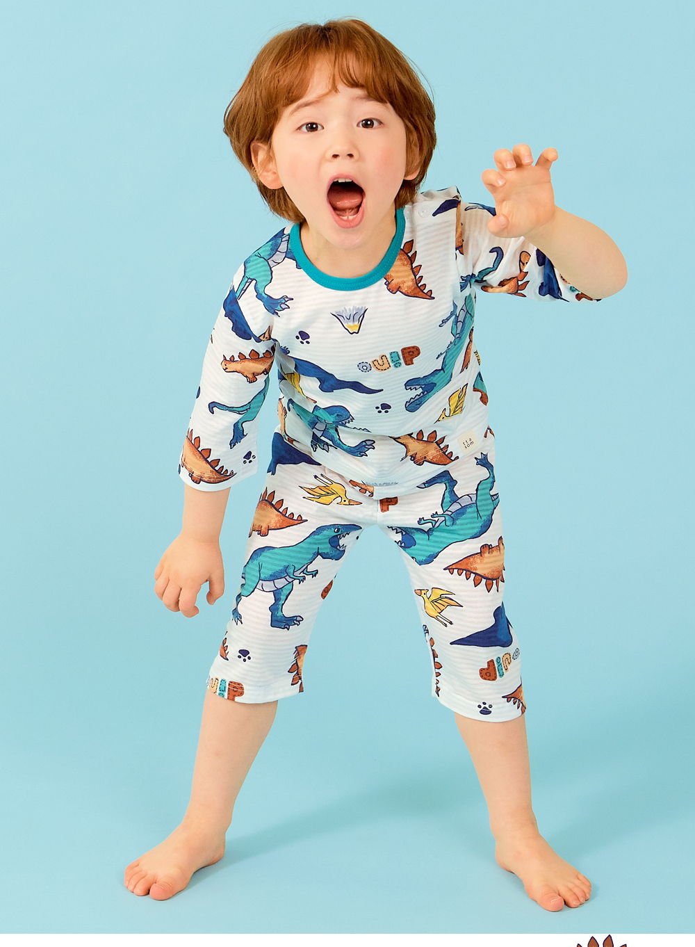 TTASOM - Korean Children Fashion - #Kfashion4kids - Find Dinosaur Easywear - 5