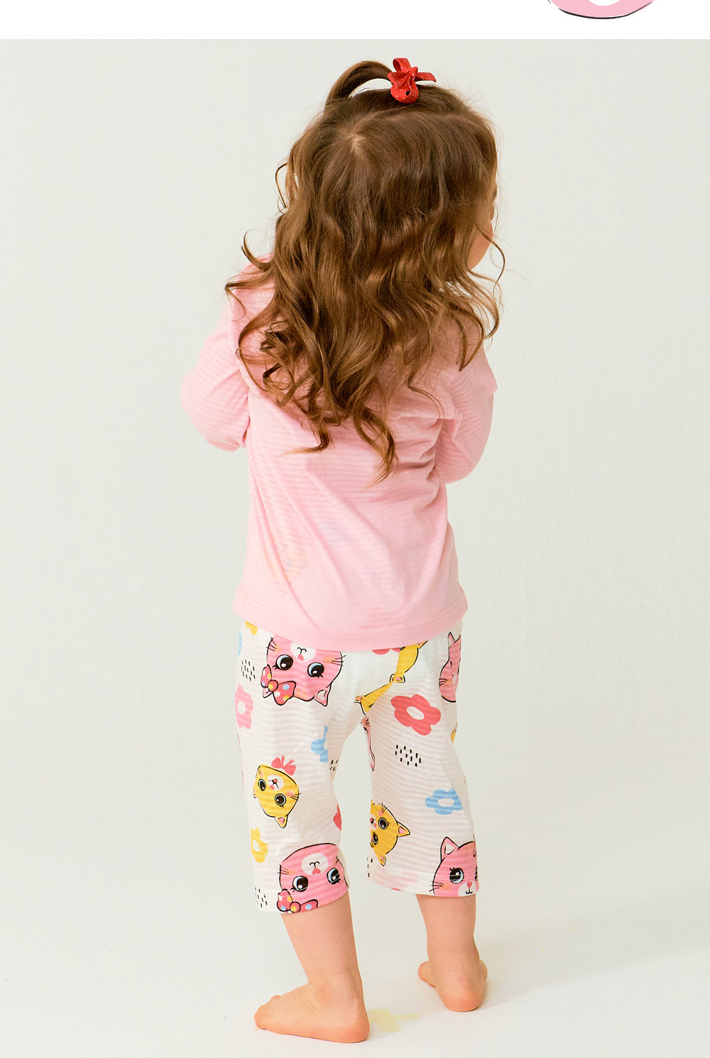 TTASOM - Korean Children Fashion - #Kfashion4kids - Ribbon Cat Easywear - 7