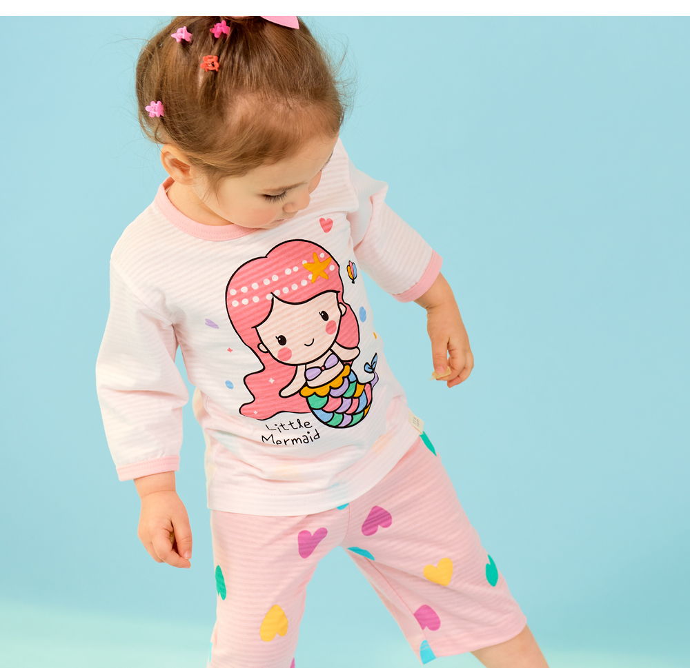 TTASOM - Korean Children Fashion - #Kfashion4kids - Heart Mermaid Easywear - 4