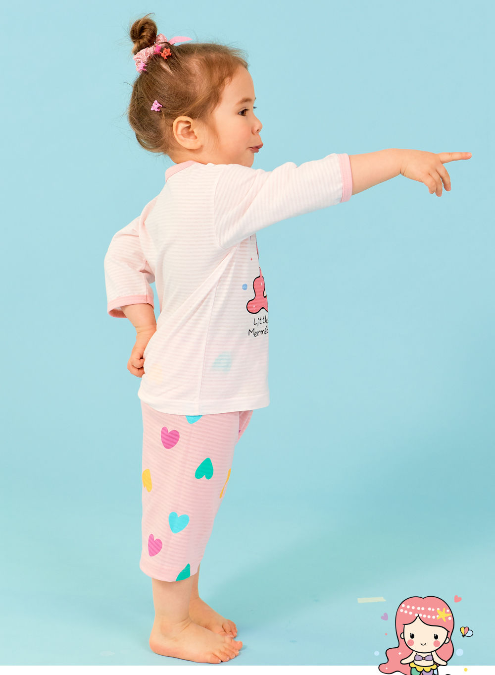 TTASOM - Korean Children Fashion - #Kfashion4kids - Heart Mermaid Easywear - 5