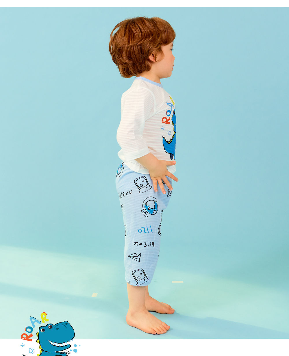 TTASOM - Korean Children Fashion - #Kfashion4kids - Scientist Dinosaur Easywear - 6