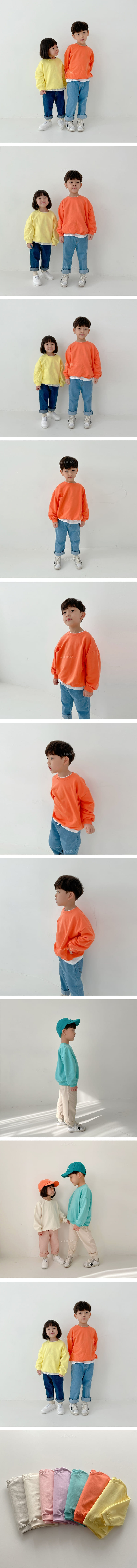 VIVID I - Korean Children Fashion - #Kfashion4kids - Spring Vivid Sweatdshirt