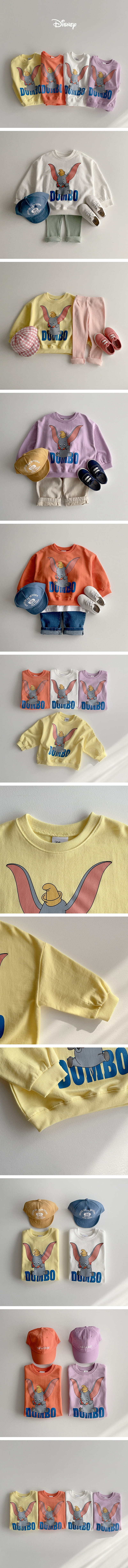 VIVID I - Korean Children Fashion - #Kfashion4kids - Dumbo Sweatshirt