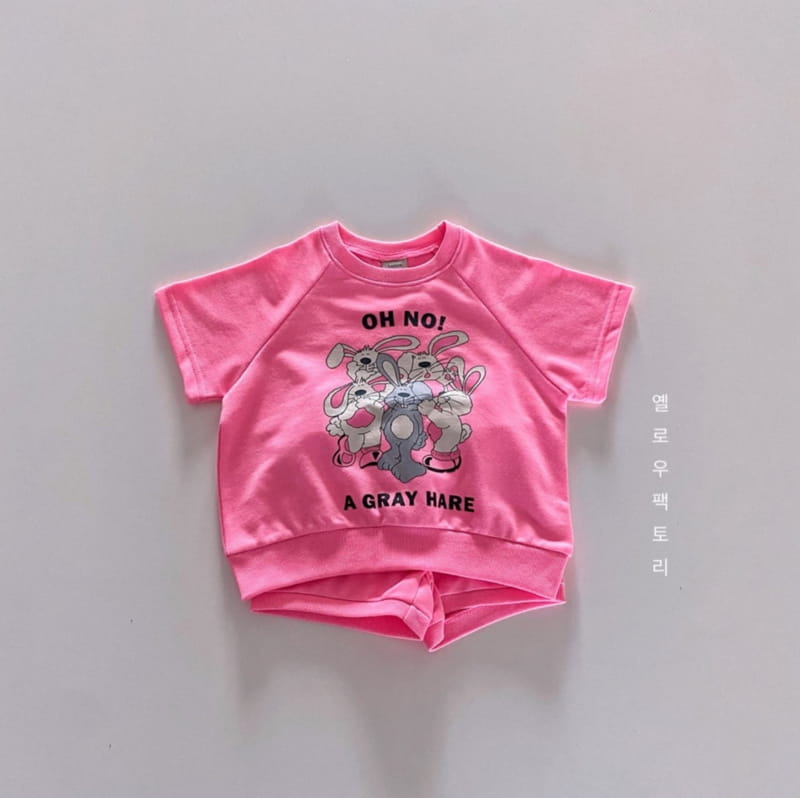 YELLOW FACTORY - Korean Children Fashion - #Kfashion4kids - Rabbit Top Bottom Set - 4