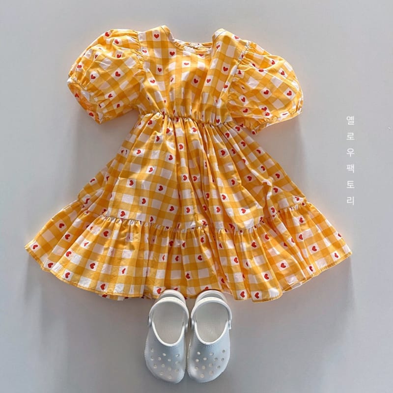 YELLOW FACTORY - Korean Children Fashion - #Kfashion4kids - E Comfortable One-piece - 4